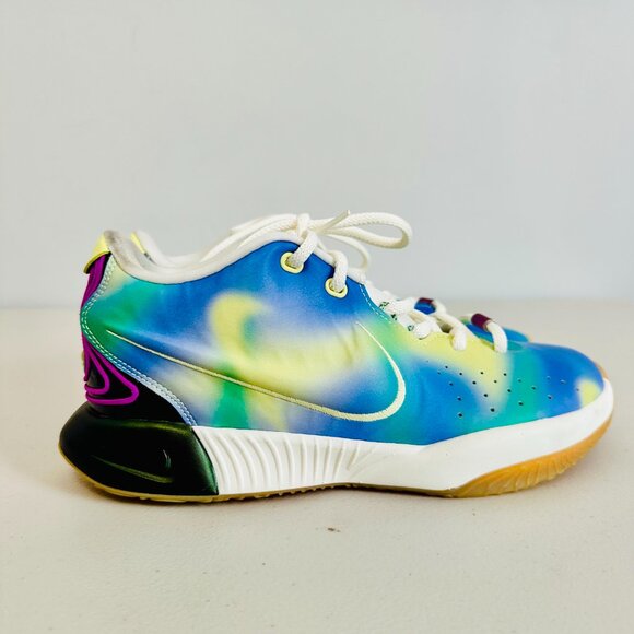 NEW NIKE LEBRON SE 21 MOVIE NIGHT GS XXI MULTICOLOR BASKETBALL SHOES FN4305-900 - Picture 3 of 12